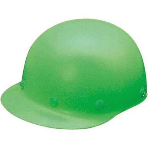 ヘルメット 野球帽型(飛・墜) グリーン