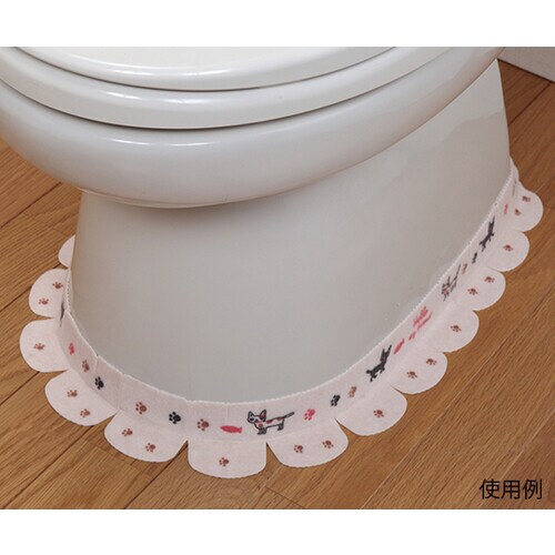 便器すきまテープ おさんぽねこ 1個(2枚入)
