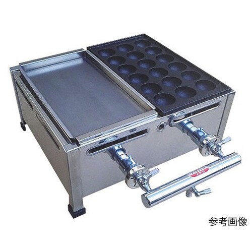 AKSたこ焼、鉄板焼セット Aタイプ LP 2連
