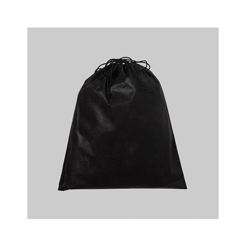 不織布インナー巾着 黒 S 1箱(100枚入)