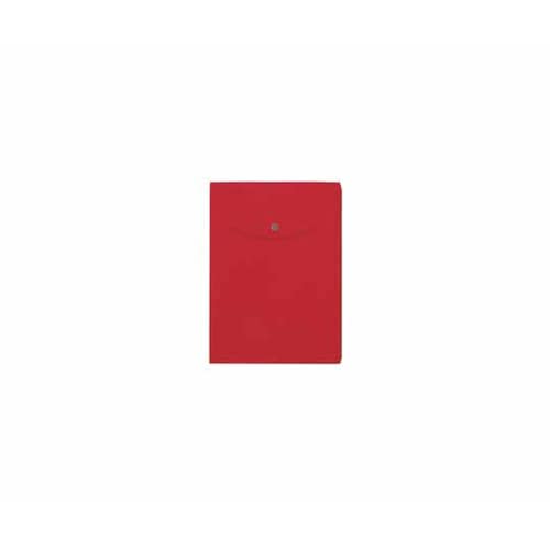 エンベロープ マチ付 縦 FL レッド 10枚
