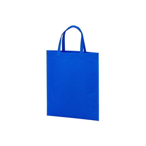 不織布バッグ A4マチ無 ブルー 1箱(