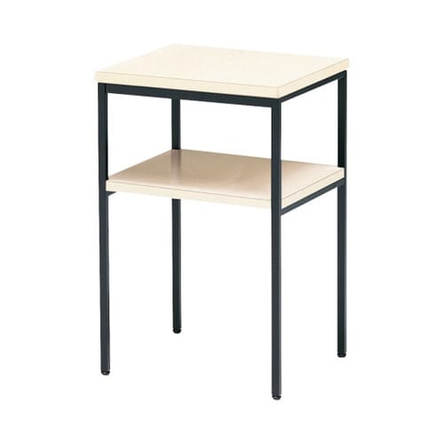 電話台 塗装 アイボリー