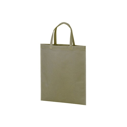 不織布バッグ A4マチ無 ダークグレー