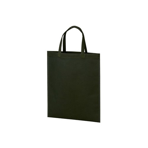 不織布バッグ A4マチ無 黒 1箱(100枚入)