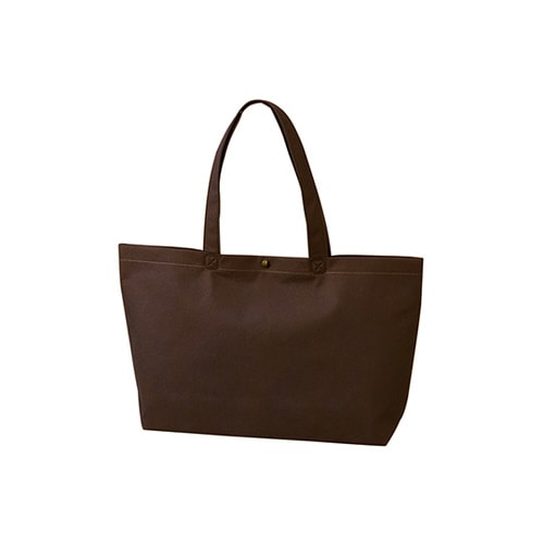 不織布バッグ 船底ホック付きA4横 ダー