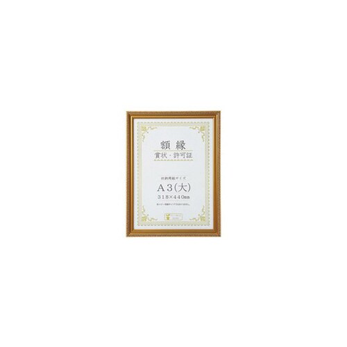 賞状額 金消 A3(大) 10枚