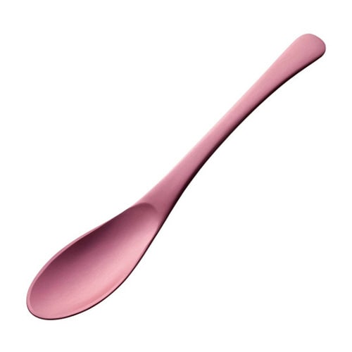 5248140デザートスプーンピンク加工