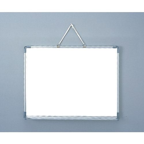 アルミ枠ホワイトボード トレイ付 45×60cm