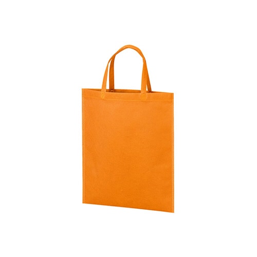 不織布バッグ A4マチ無 オレンジ 1箱