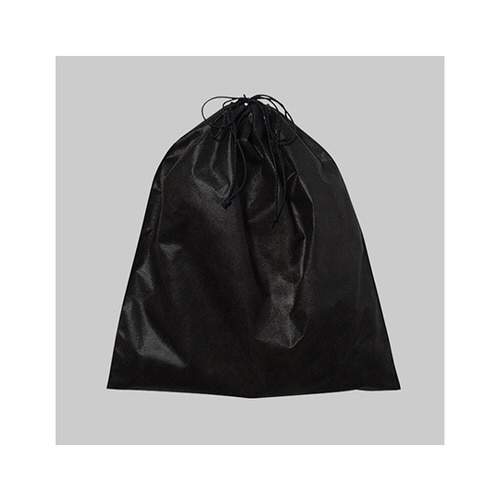 不織布インナー巾着 黒 M 1箱(100枚入)