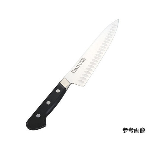 ミソノUX10 ツバ付牛刀サーモン18cm