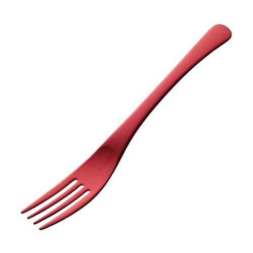 5248190デザートフォークレッド加工