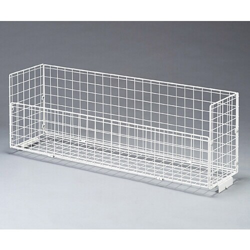 ユニットワゴン白用上置きカゴ W120cm用