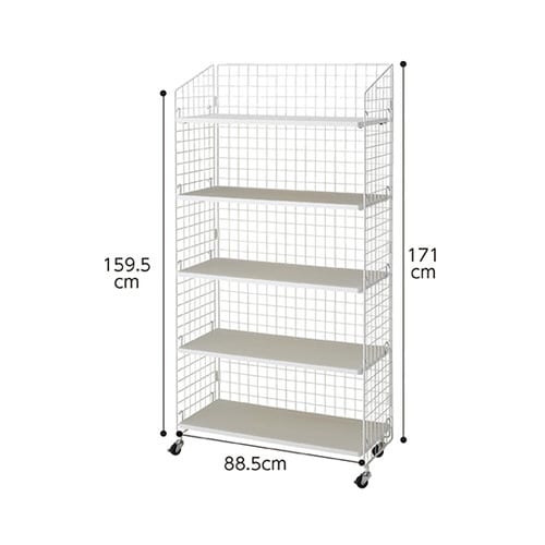 61−654−10−5 5段ネットラック