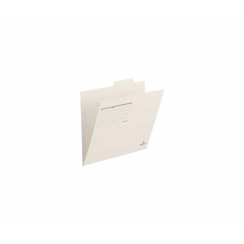 個別フォルダー A4E ライトグレー 100枚