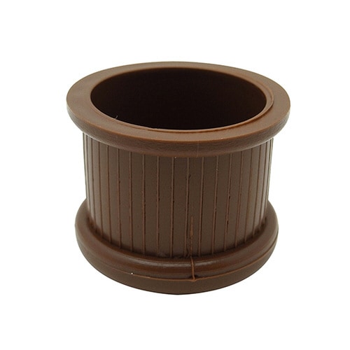 イスキャップ 丸型 茶 31mm