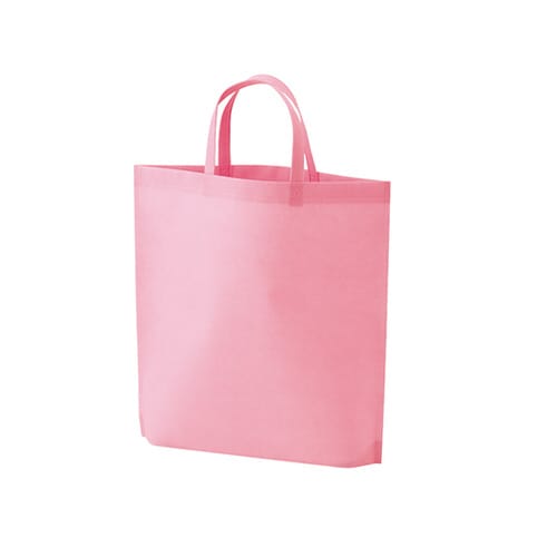 不織布バッグ 底マチA4縦 ピンク 1箱