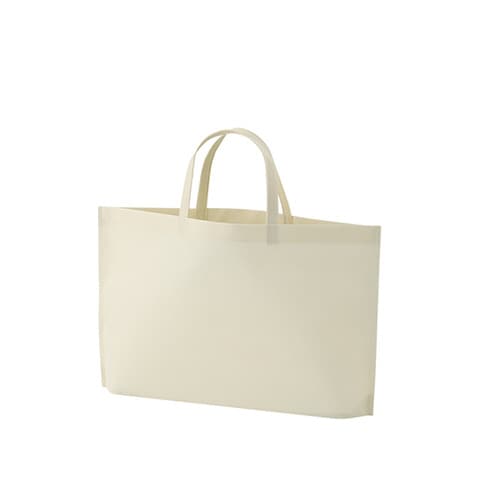 不織布バッグ 底マチA4横 白 1箱(100枚入)