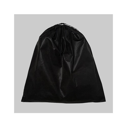 不織布インナー巾着 黒 LL 1箱(100枚入)