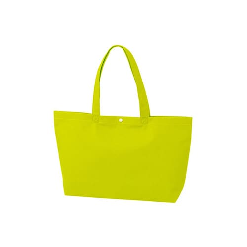 不織布バッグ 船底ホック付きA4横 マス