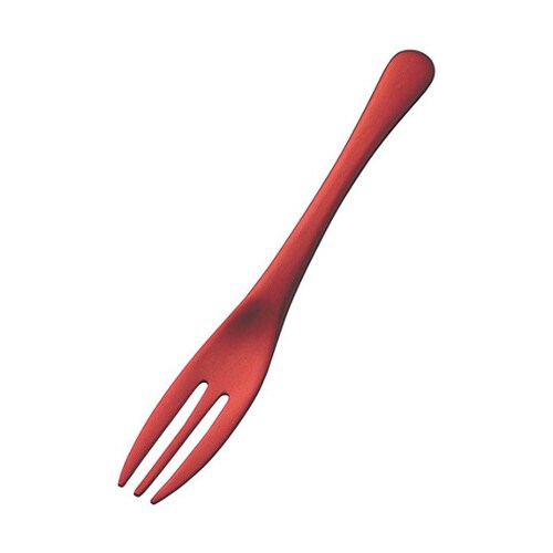 5248310ケーキフォークレッド加工