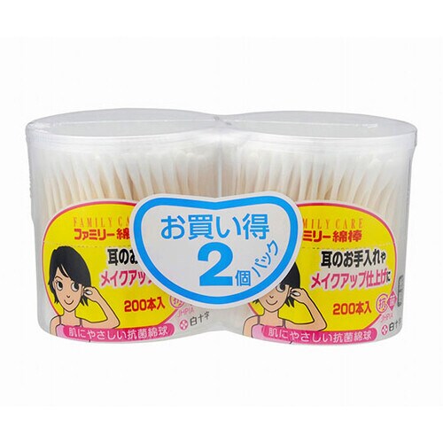 10925ファミリー綿棒400本×48個