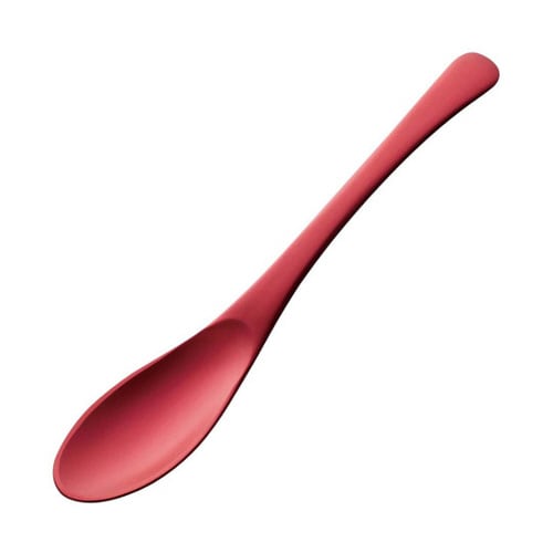 5248130デザートスプーンレッド加工
