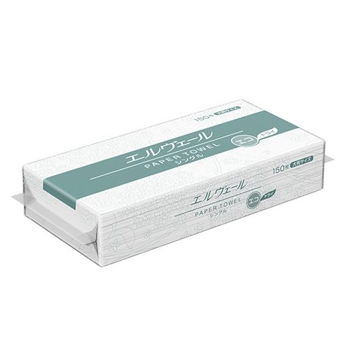 703522 ペーパータオル シングル