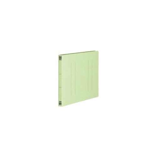 フラットファイル 縦罫 B5E グリーン 10冊