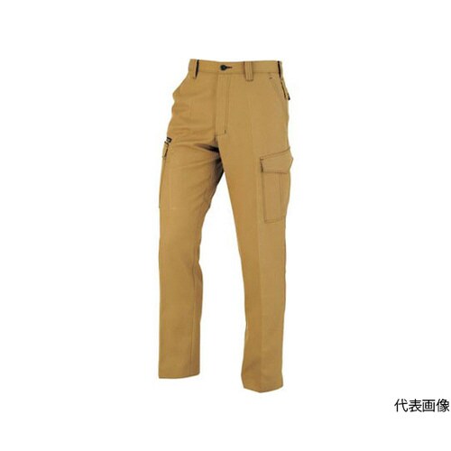 ノータックカーゴパンツ キャメル 100サイズ
