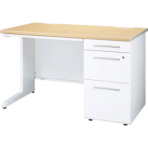 ビジネスデスク LDVシリーズ 木目/ホワイト