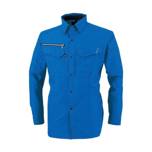 長袖シャツ スカイブルー Lサイズ