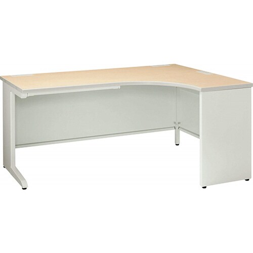 ビジネスデスク LDVシリーズ 木目/ホワイト