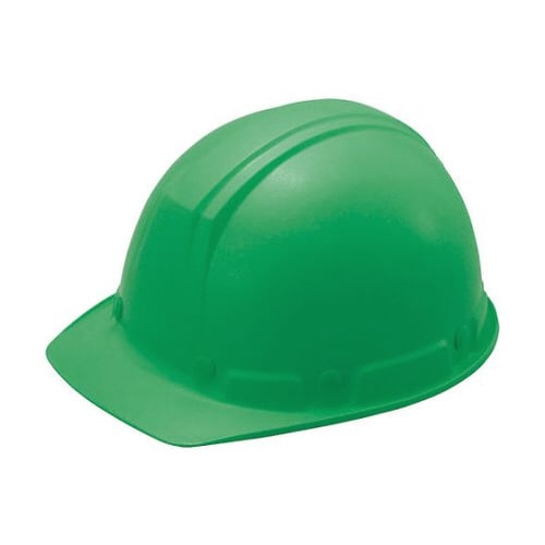 エアライト搭載ヘルメット 帽体色 グリーン