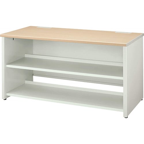 ビジネスデスク LDVシリーズ 木目/ホワイト