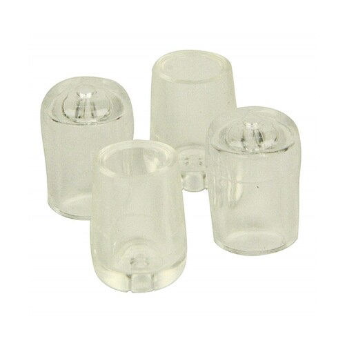 クリアー パイプ脚キャップ 9.5mm