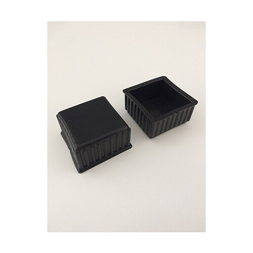 脚キャップ 黒角 45mm