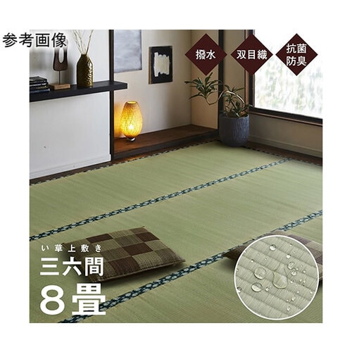 純国産 い草 上敷き はっ水 カーペット