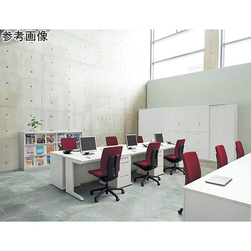 ビジネスデスク LDVシリーズ 木目/ホワイト