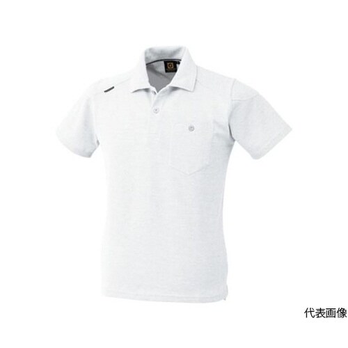ハンソデポロシャツ G−9117 0ホワイト 3L