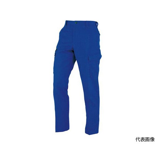 ノータックカーゴパンツ ブルー 100サイズ