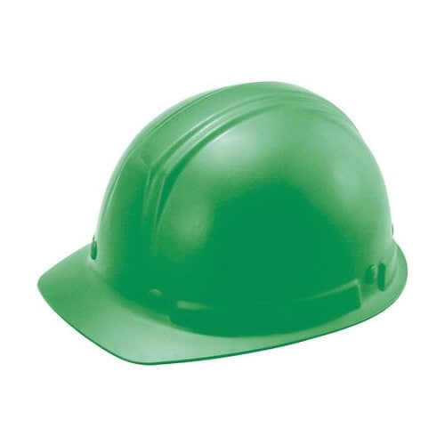 エアライト搭載ヘルメット 帽体色 グリーン