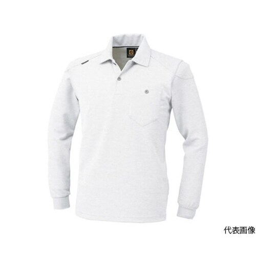 ナガソデポロシャツ G−9118 0ホワイト LL