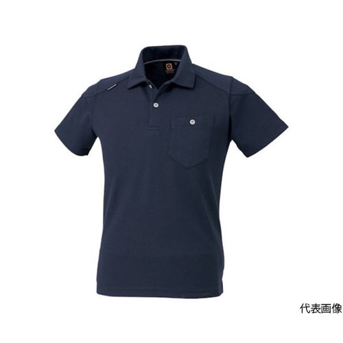 ハンソデポロシャツ G−9117 1ネイビー 5L