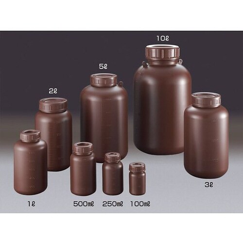PE広口遮光瓶 100mL