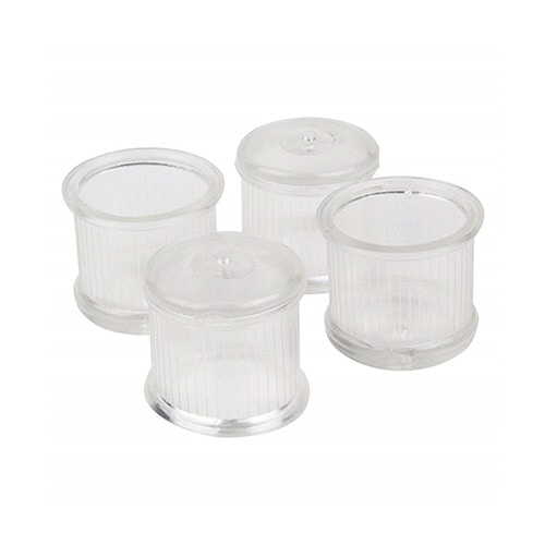 クリアー 脚キャップ 丸型 28mm