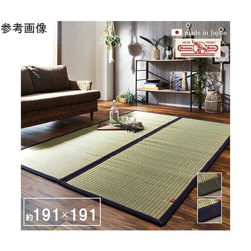 ラグ マット 正方形 い草 夏用 沖縄ビ