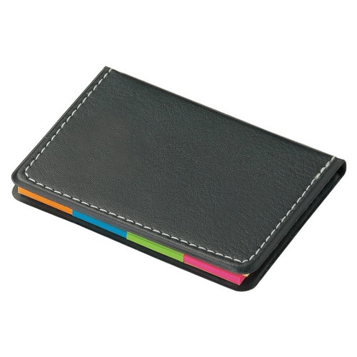 レザー調フセンブック ブラック 200個