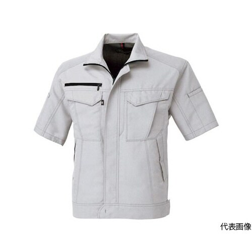 半袖ブルゾン シルバー 3Lサイズ